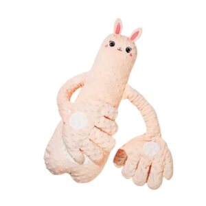 Pink "CalmRabbit", Μαξιλάρι αγκαλιάς – Βοήθημα ύπνου για βρέφη & νήπια, Queen Mother