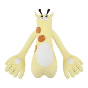 Yellow "CalmGiraffe", Μαξιλάρι αγκαλιάς – Βοήθημα ύπνου για βρέφη & νήπια, Queen Mother
