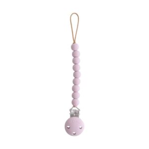 Κλιπ για Πιπίπλες Σιλικόνης Hera Soft Lilac - Mushie