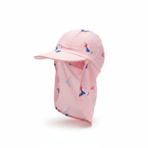 Pink Parrot,Καλοκαιρινό Καπέλο Θαλάσσης με Πλατύ Γείσο και Ρυθμιζόμενες Τιράντες στο Πηγούνι, Queen Mother